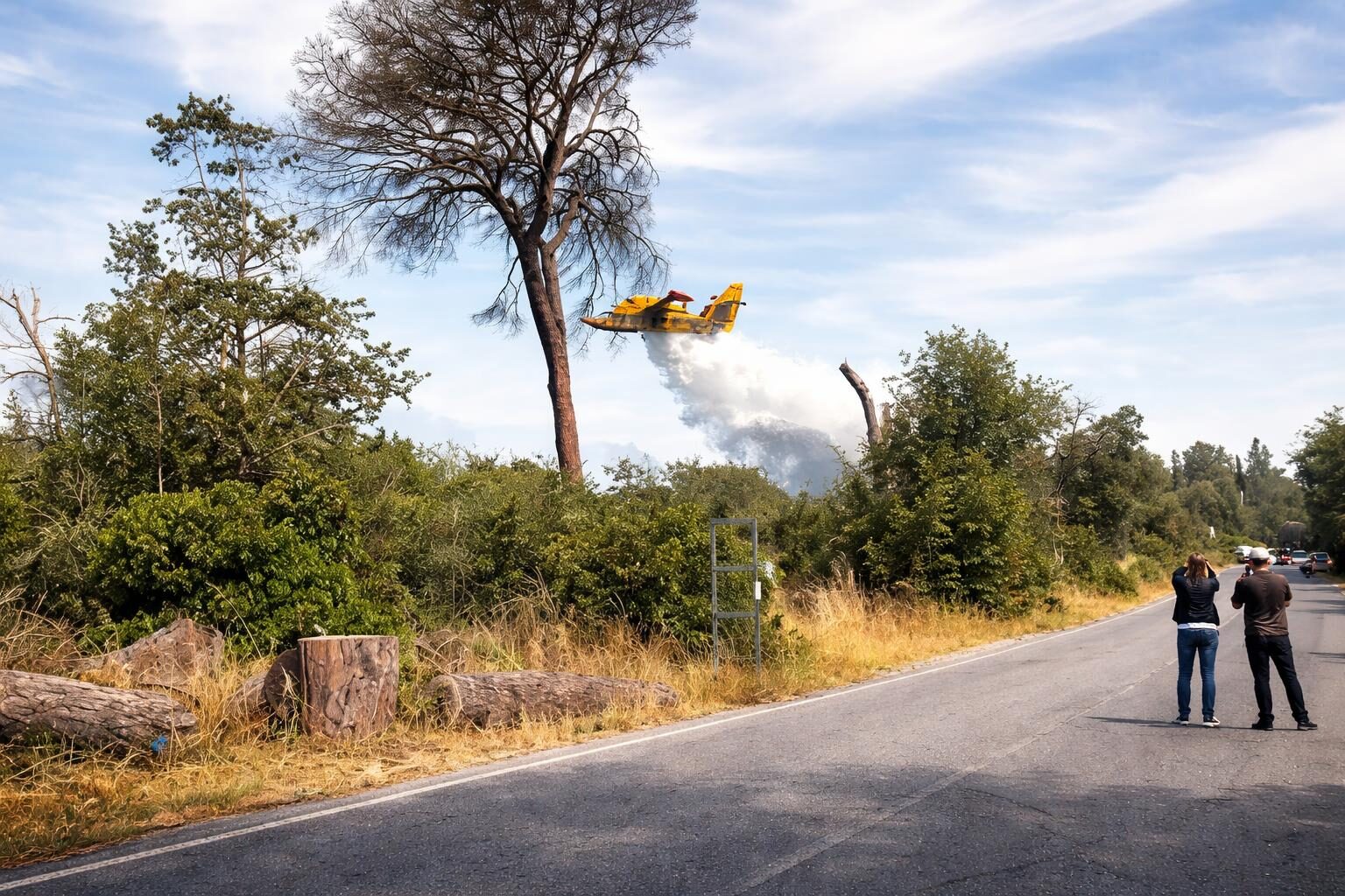 Incendio a Castelfusano: la pineta in pericolo tra sviluppo urbano e tutela ambientale