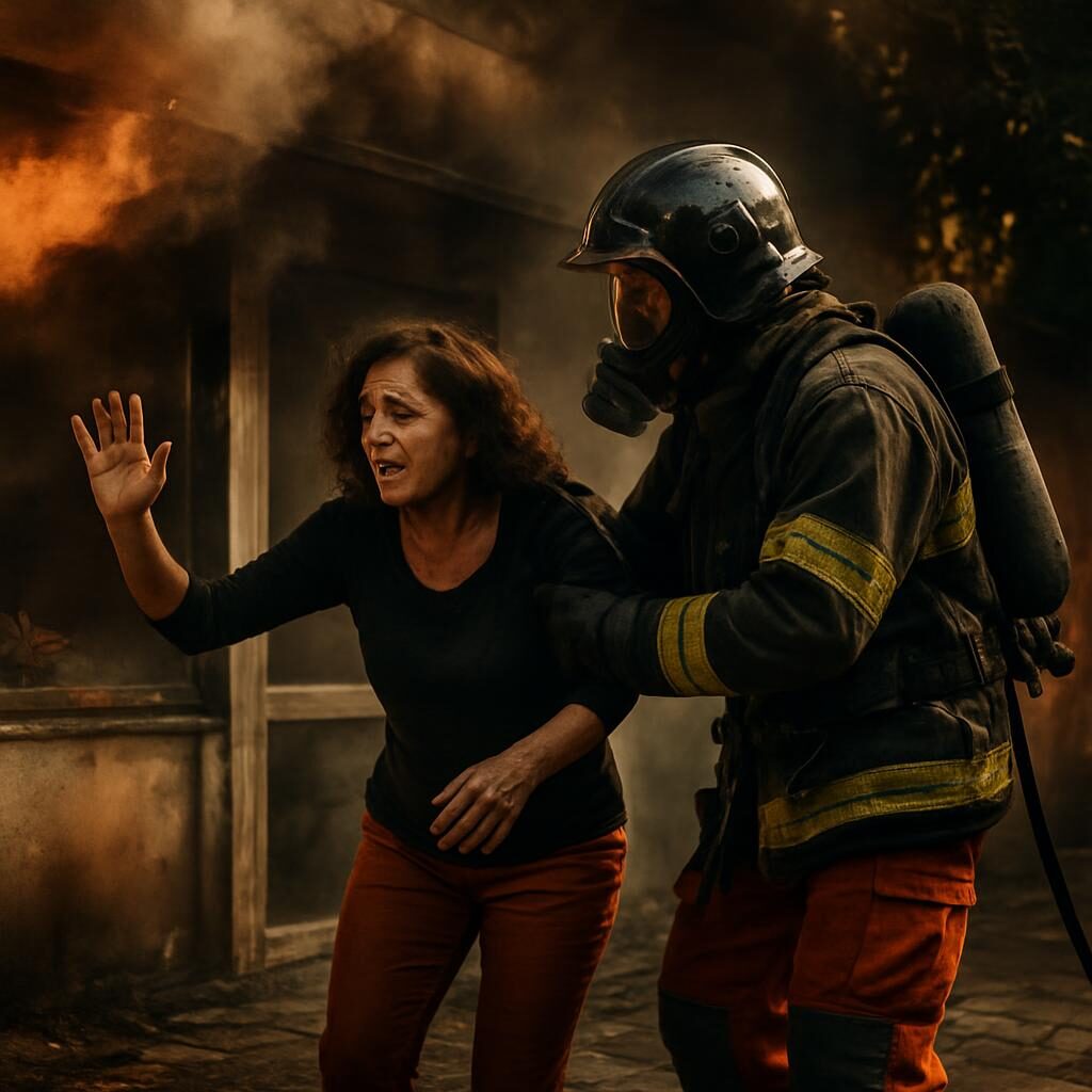 Incendio a Tivoli: il dramma di un salvataggio che pone interrogativi sul sistema d’emergenza