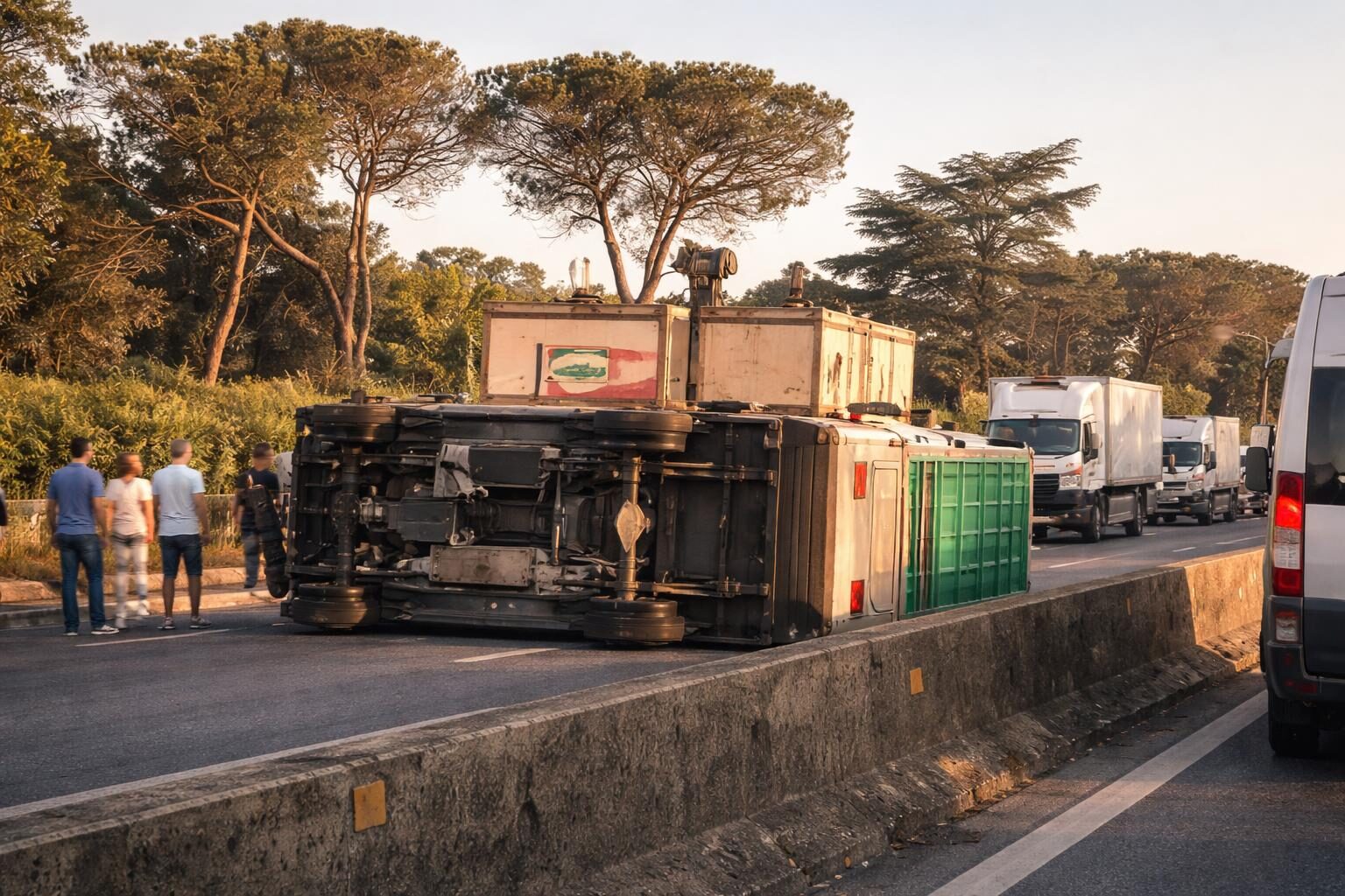 Incidente sulla Pontina: traffico bloccato e disagi per gli automobilisti