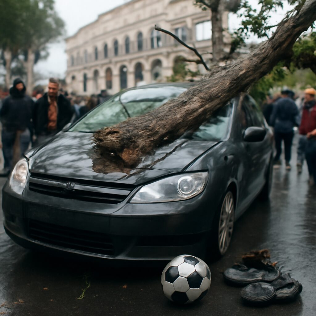 Roma sotto attacco: quando un nubifragio diventa una lotteria della vita