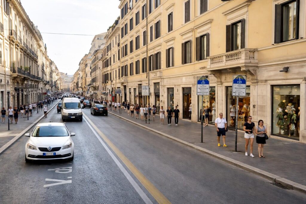 Taxi senza controllo investe una donna a Roma: è ora di riflettere sulla sicurezza stradale?