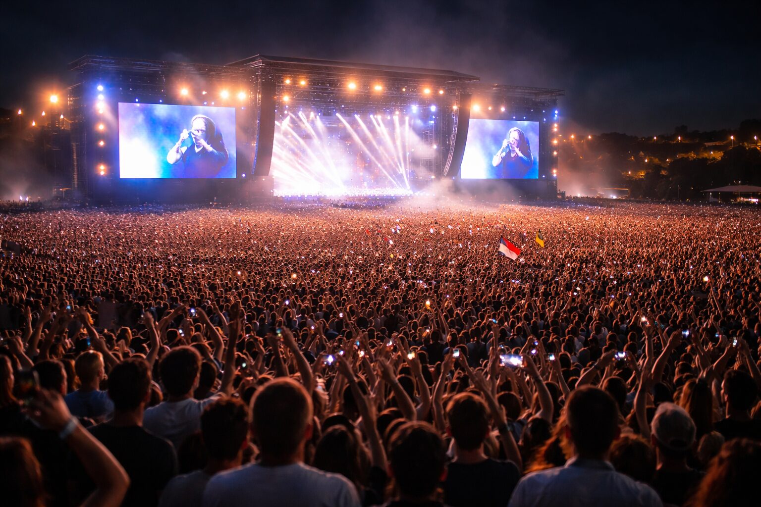 250.000 cuori battono insieme: Ultimo trasforma Tor Vergata in unentro musicale senza precedenti
