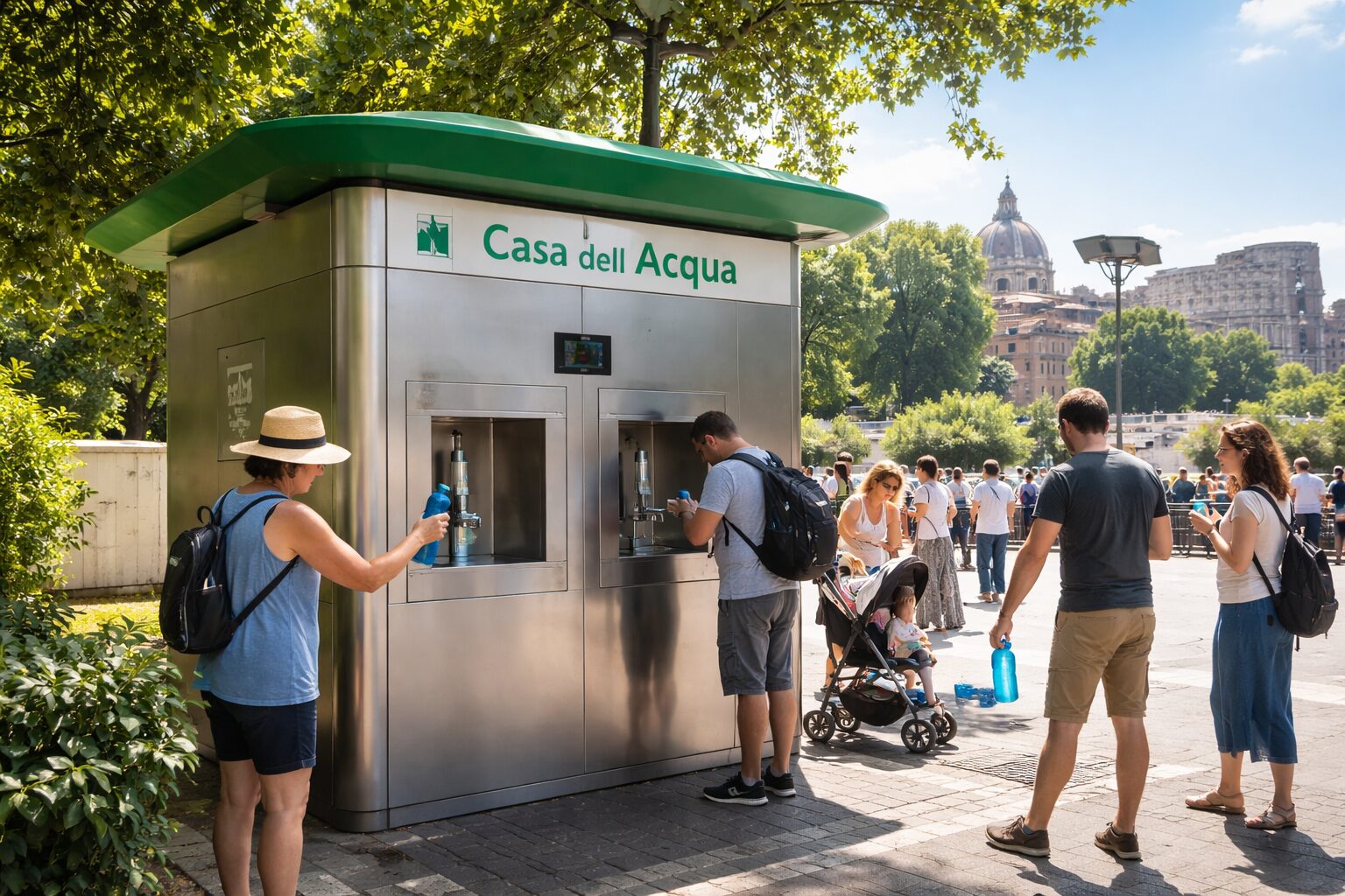 Acqua Pubblica a Roma: l’Impatto delle Nuove Case dell’Acqua nelle Comunità