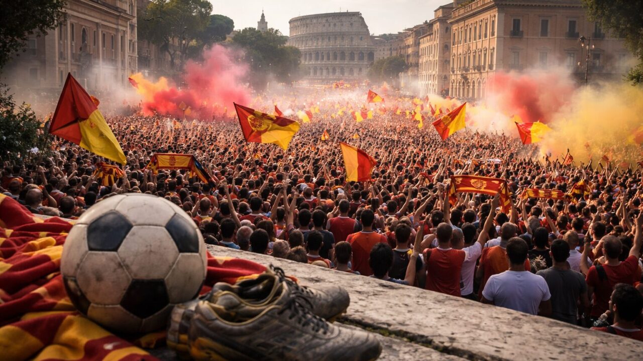 AS Roma: 99 anni di storia, il corteo che unisce la città e i tifosi