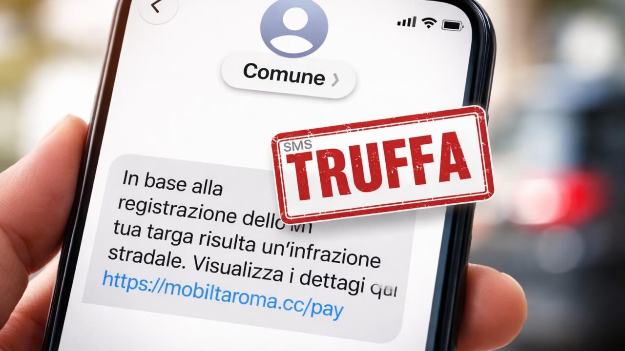 Attenzione ai falsi sms delle multe: il Campidoglio lancia l’allerta alla cittadinanza