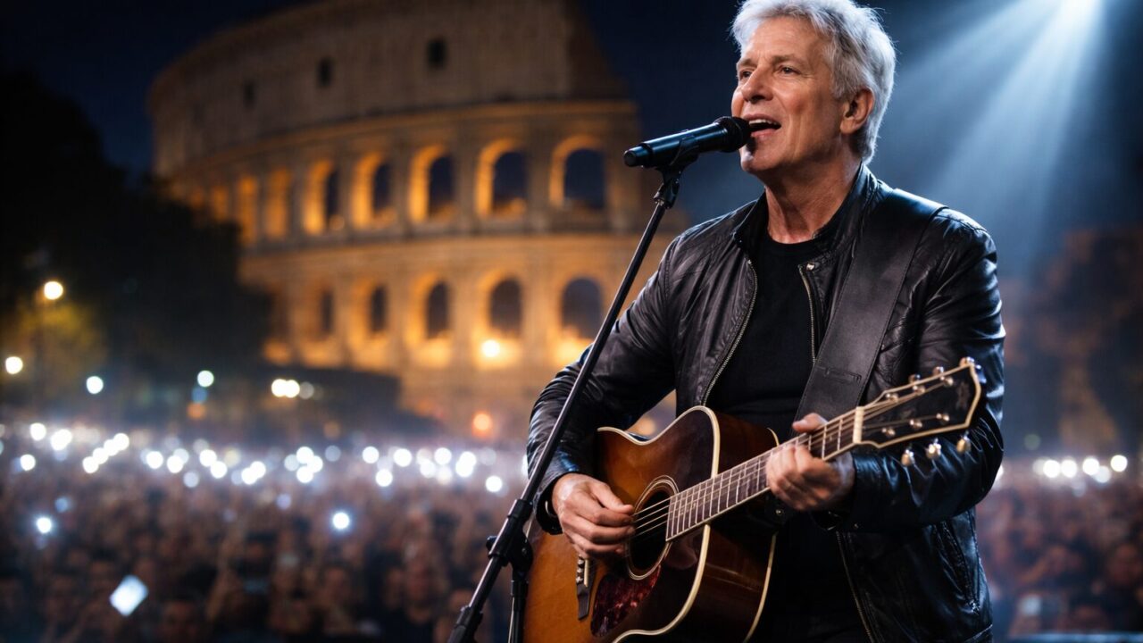 Baglioni torna a Roma: un concerto di speranza dopo la polmonite