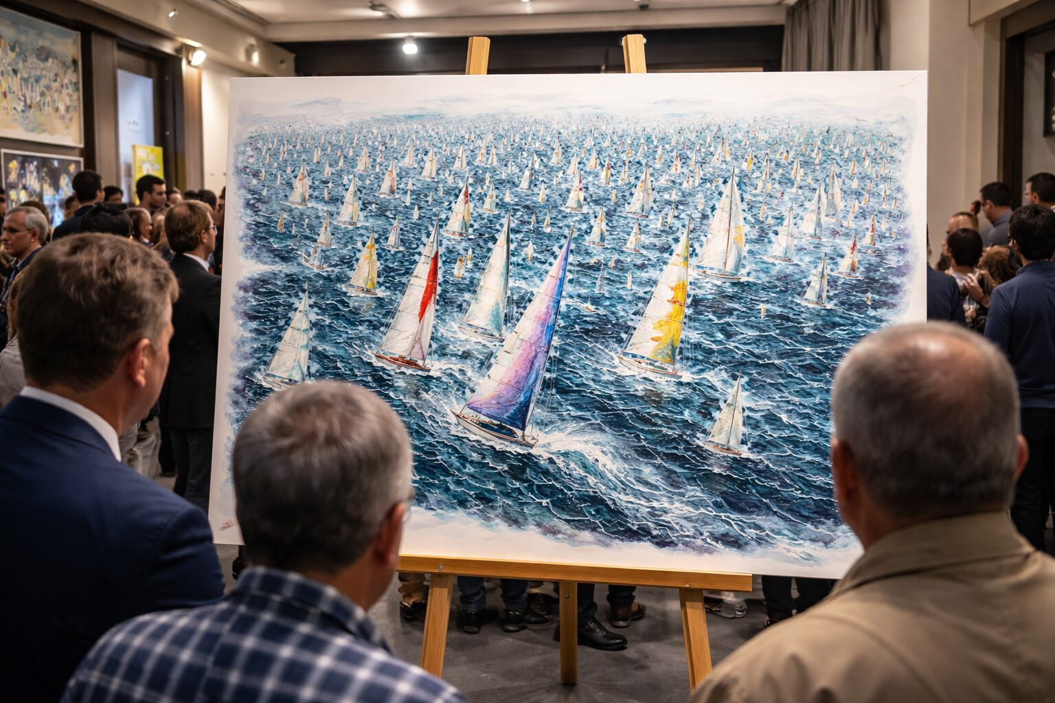 Barcolana 58: il manifesto di Serse Roma tra arte e passione per il mare