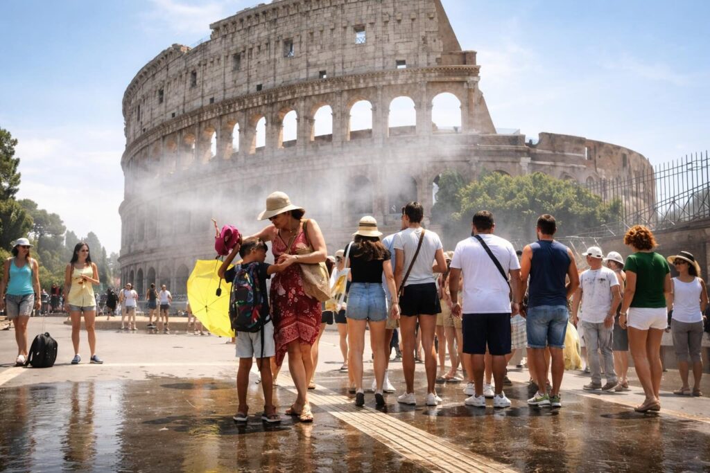 Caldo estremo a Roma: il piano da 50 milioni del Campidoglio che cambia le regole del gioco