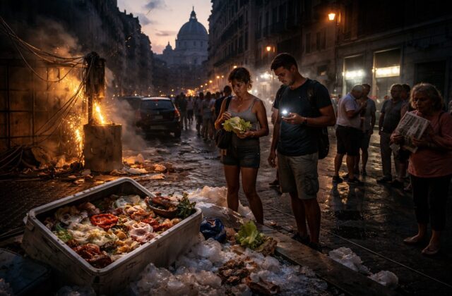 Caldo torrido e blackout a Roma: i cittadini in crisi tra spreco e malcontento