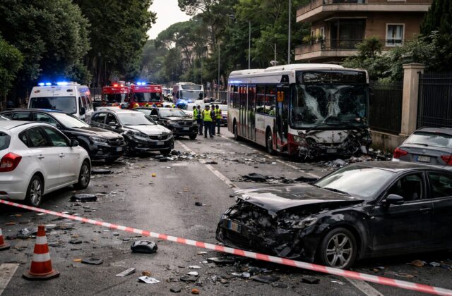 Caos sulla Cassia: incidente autobus tra otto veicoli, serve un cambio radicale nella sicurezza stradale