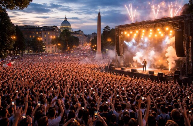 Capo Plaza infiamma Roma: festa o rischio ambientale in vista?