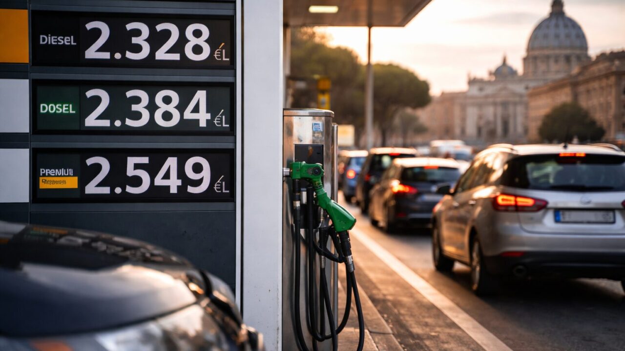 Carburanti a Roma: oltre 2,3 euro al litro, quanto ci costerà alla fine?