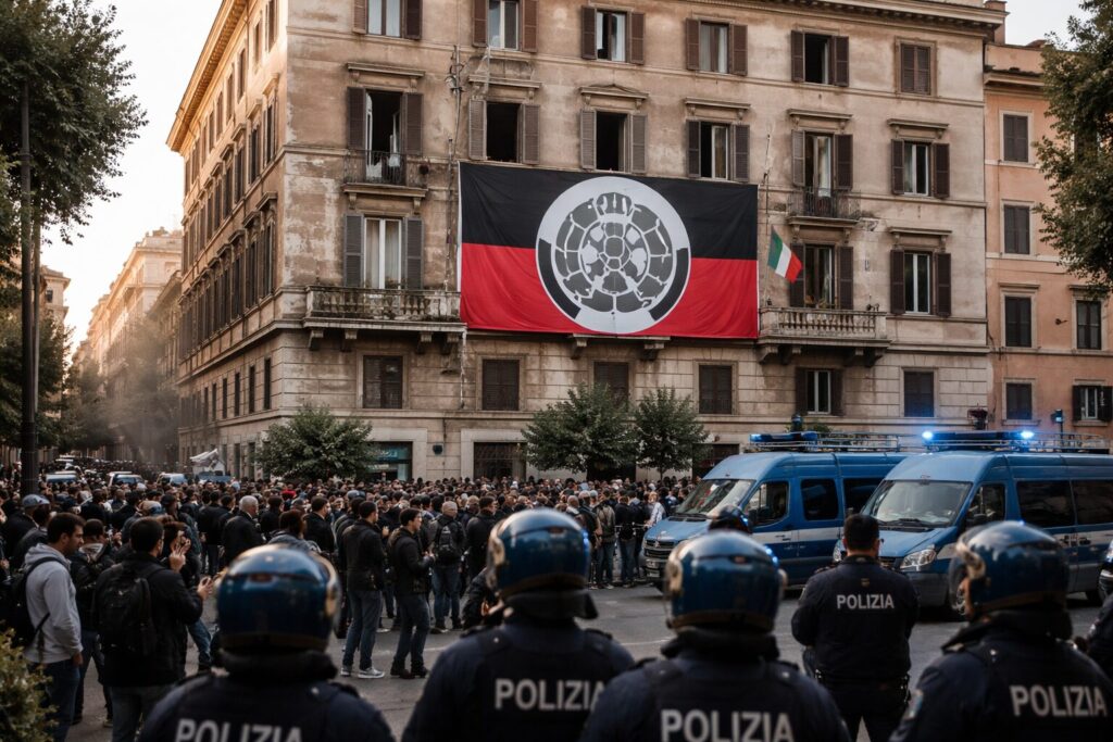 Casapound, condanne in appello: cosa significa per il futuro delle occupazioni a Roma?
