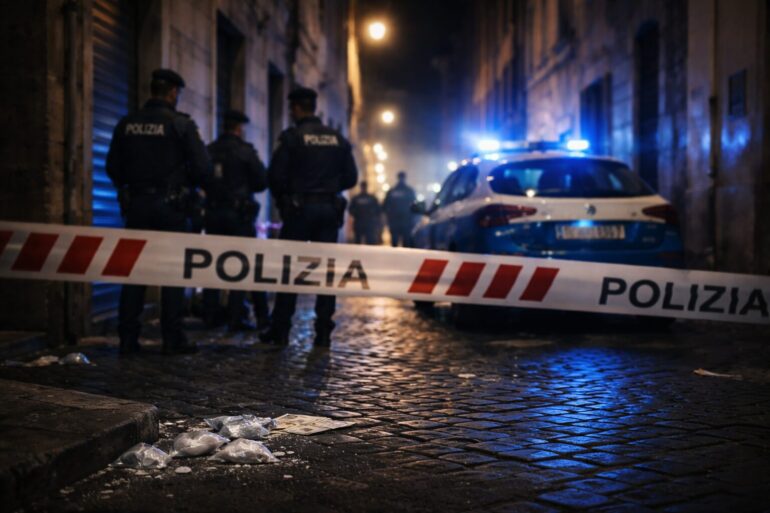 Cocaina e violenza: Roma in allerta dopo sette arresti nella guerra allo spaccio