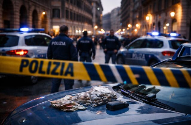 Controlli straordinari a Roma: tre arresti e oltre 100 dosi sequestrate, ma la sicurezza stradale resta un’incognita