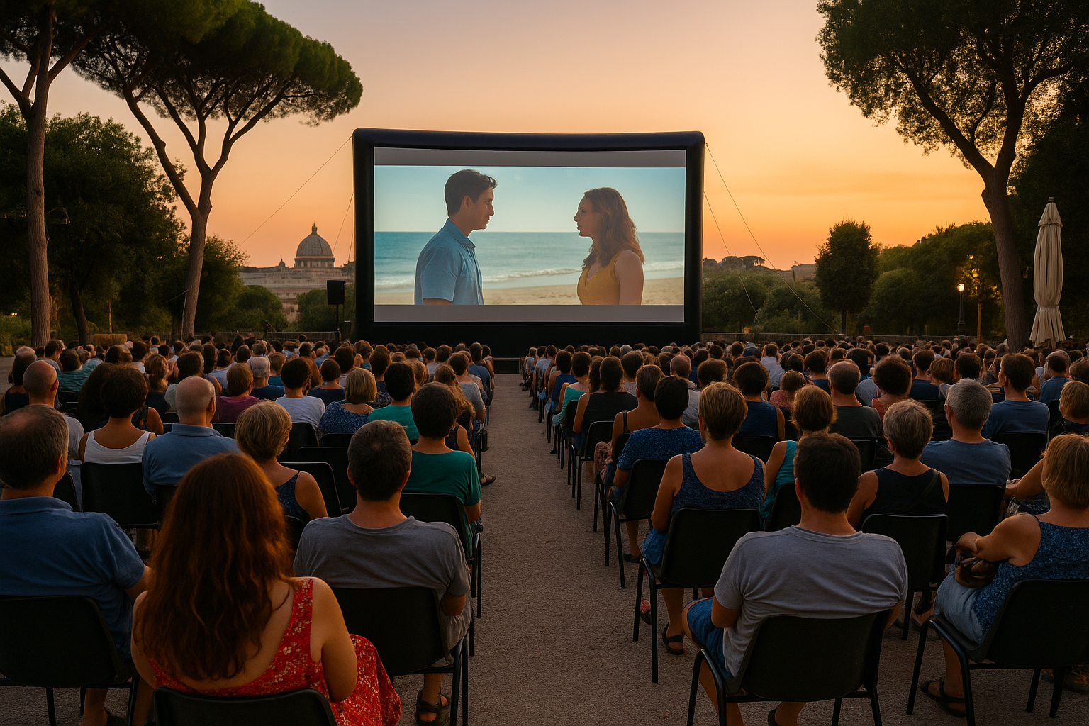 Roma offre film gratis e servizi open air per battere il caldo: ecco come goderti l’estate!