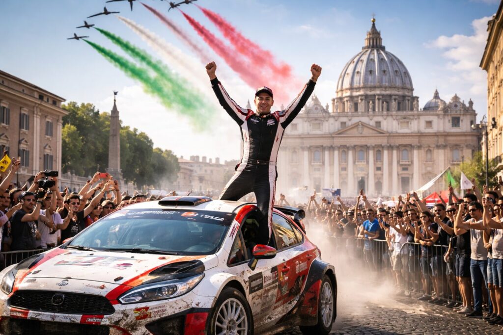 Daprà trionfa al Rally di Roma: un successo che va oltre la corsa