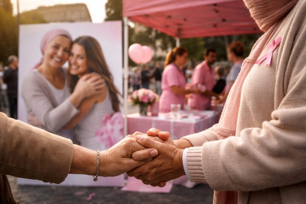 Due di noi: la battaglia contro il cancro al seno metastatico che Roma celebra