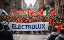Electrolux in protesta: il futuro dei lavoratori atteso all’incontro con Urso