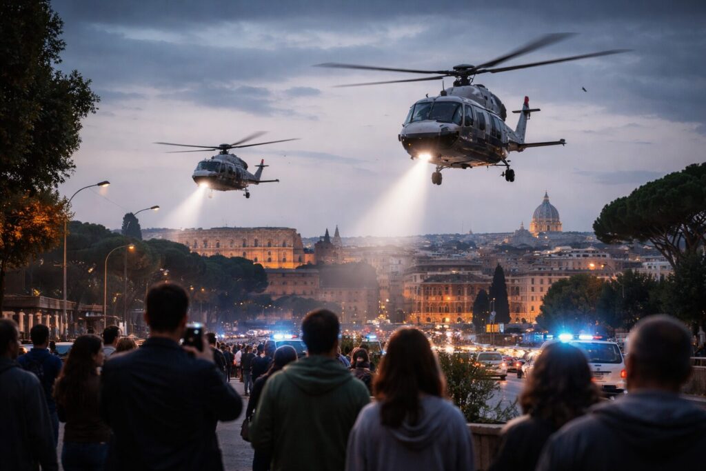 Elicotteri in volo a Roma: una nuova era di preoccupazioni e attese per i residenti