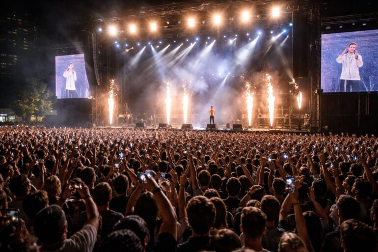 Ernia in concerto: piazzale Roma esplode, ma cosa significa per la cultura live?