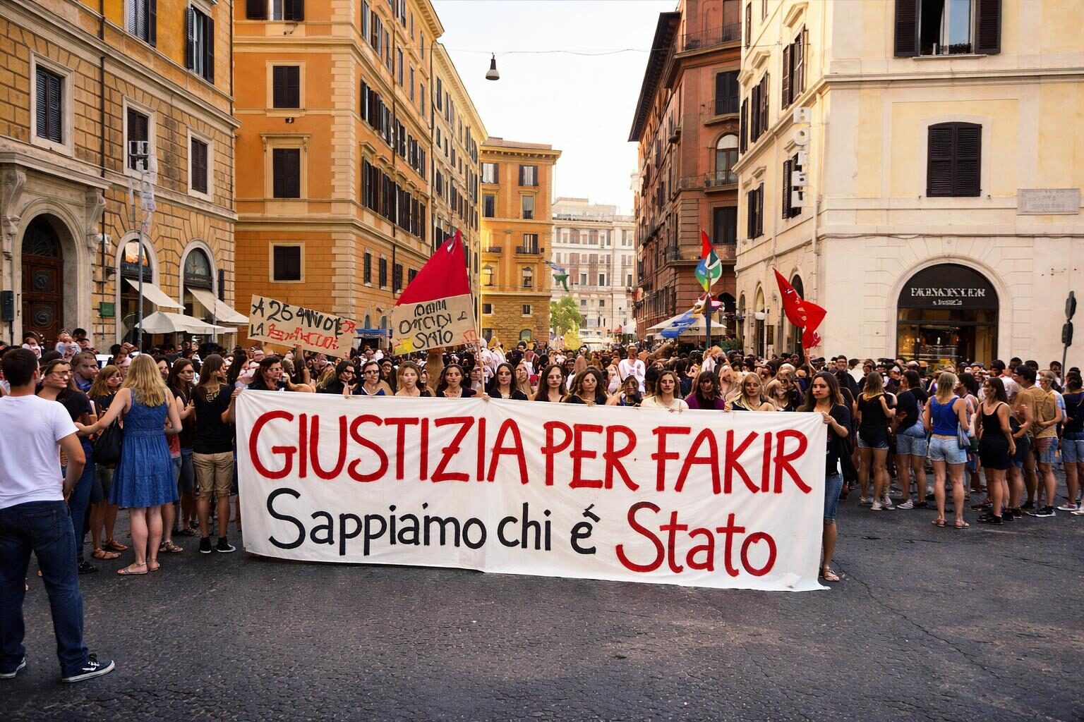 Fakir, il giovane attivista ucciso: la Roma che chiede giustizia
