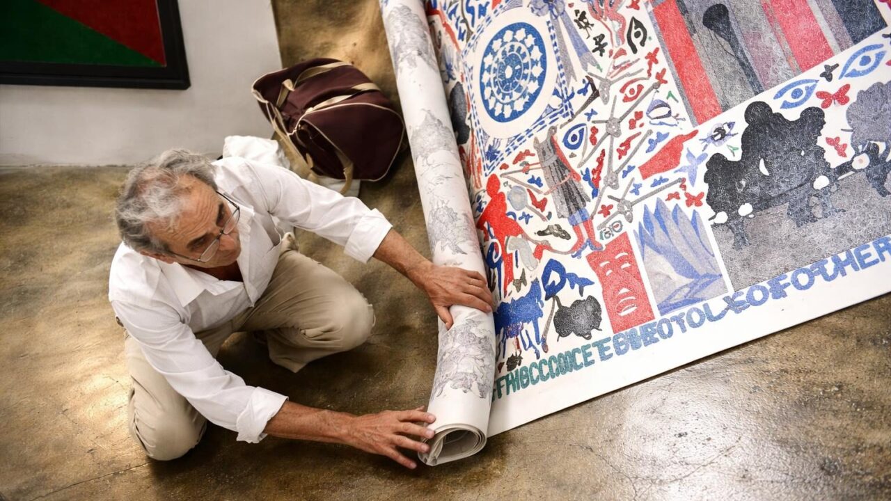 Felice Levini: L’arte che risponde al caos di Roma