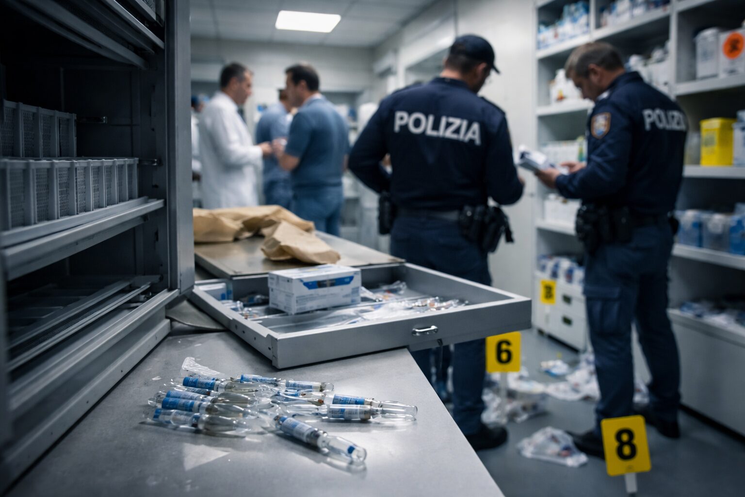 Fentanyl rubato all’Ospedale Israelitico: una crisi in chiave di sicurezza pubblica