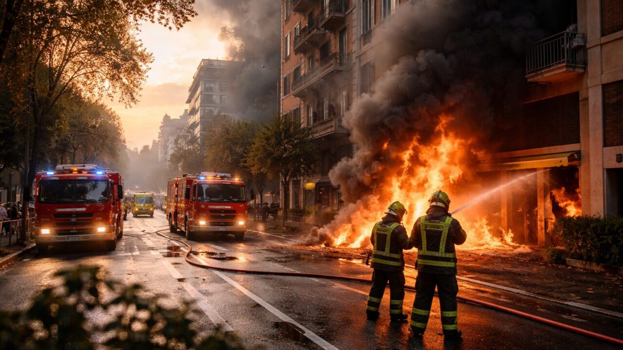 Fiamme all’Alba: Roma Svela la Sua Incapacità di Proteggere gli Studenti