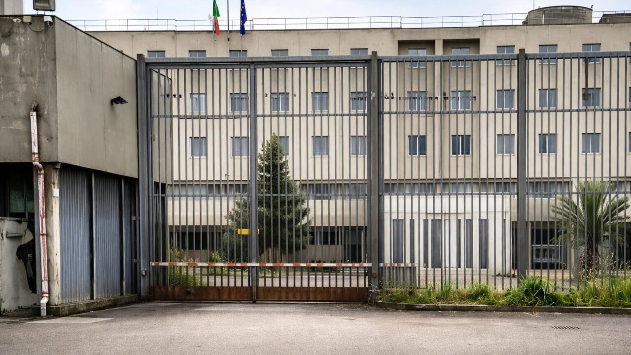 Fumo e paura: incendio nel carcere di Mammagialla, 20 detenuti intossicati