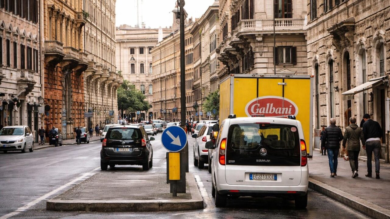Furgoni in centro a Roma: arriva una nuova ZTL con tariffe differenziate?