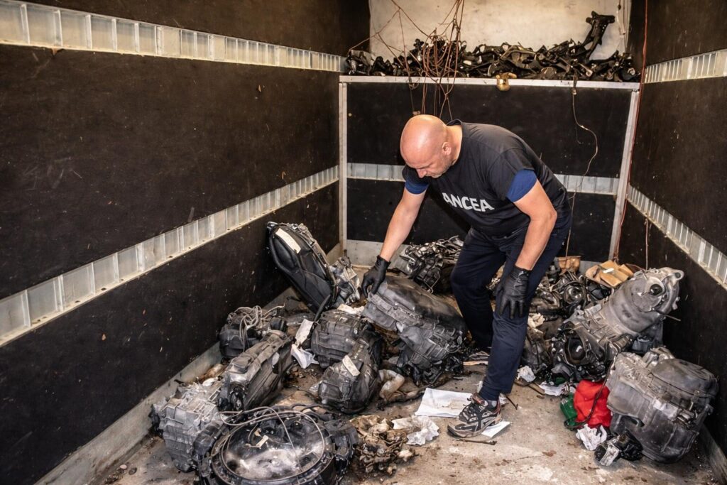 Furti a Velletri: operazione contro un traffico internazionale di pezzi rubati