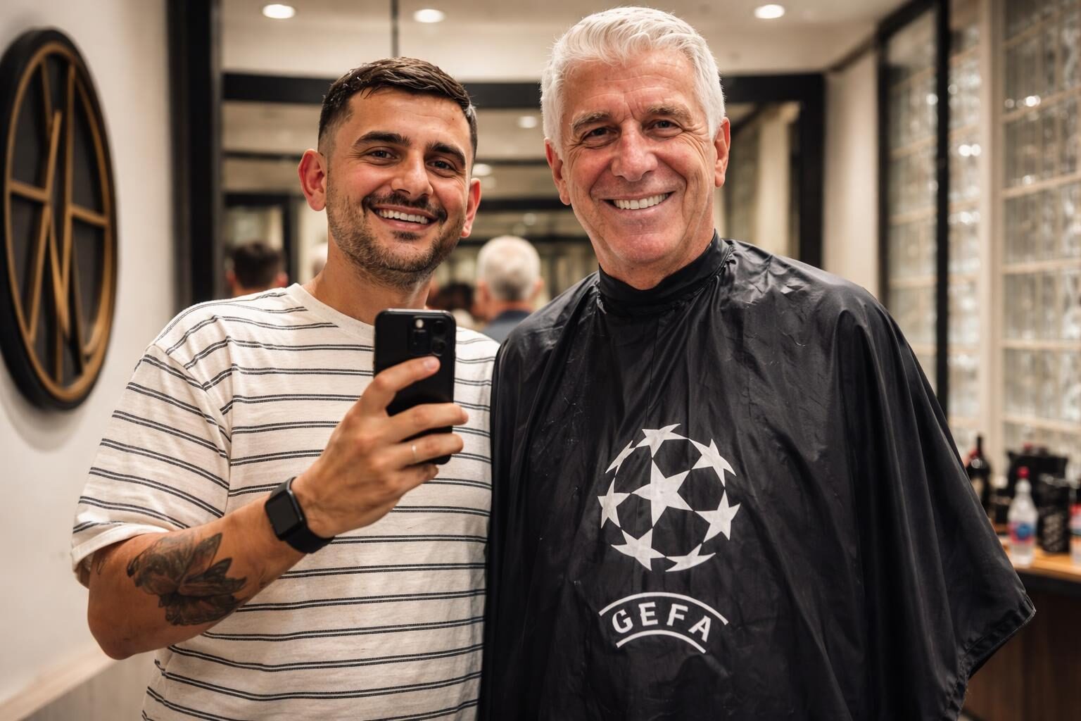 Gasperini cambia look: il nuovo taglio da campione prima del ritiro estivo