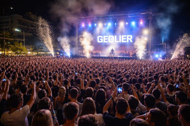 Geolier domina Riccione: il concerto che ha fatto vibrare i giovani
