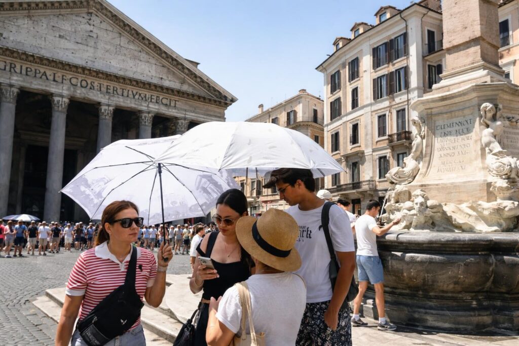 GeoRoma: La finta soluzione del Campidoglio contro il caldo che non rinfresca la verità