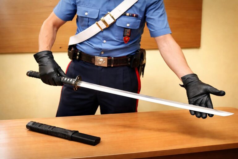 Giovani e armi: il caso della katana a Tor Tre Teste scuote Roma