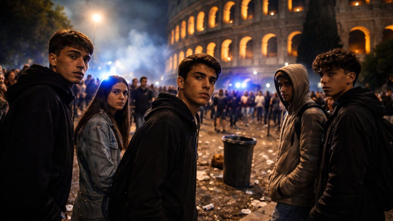 Giovani e illegalità: la nottata di caos al Colosseo ci interroga sul futuro