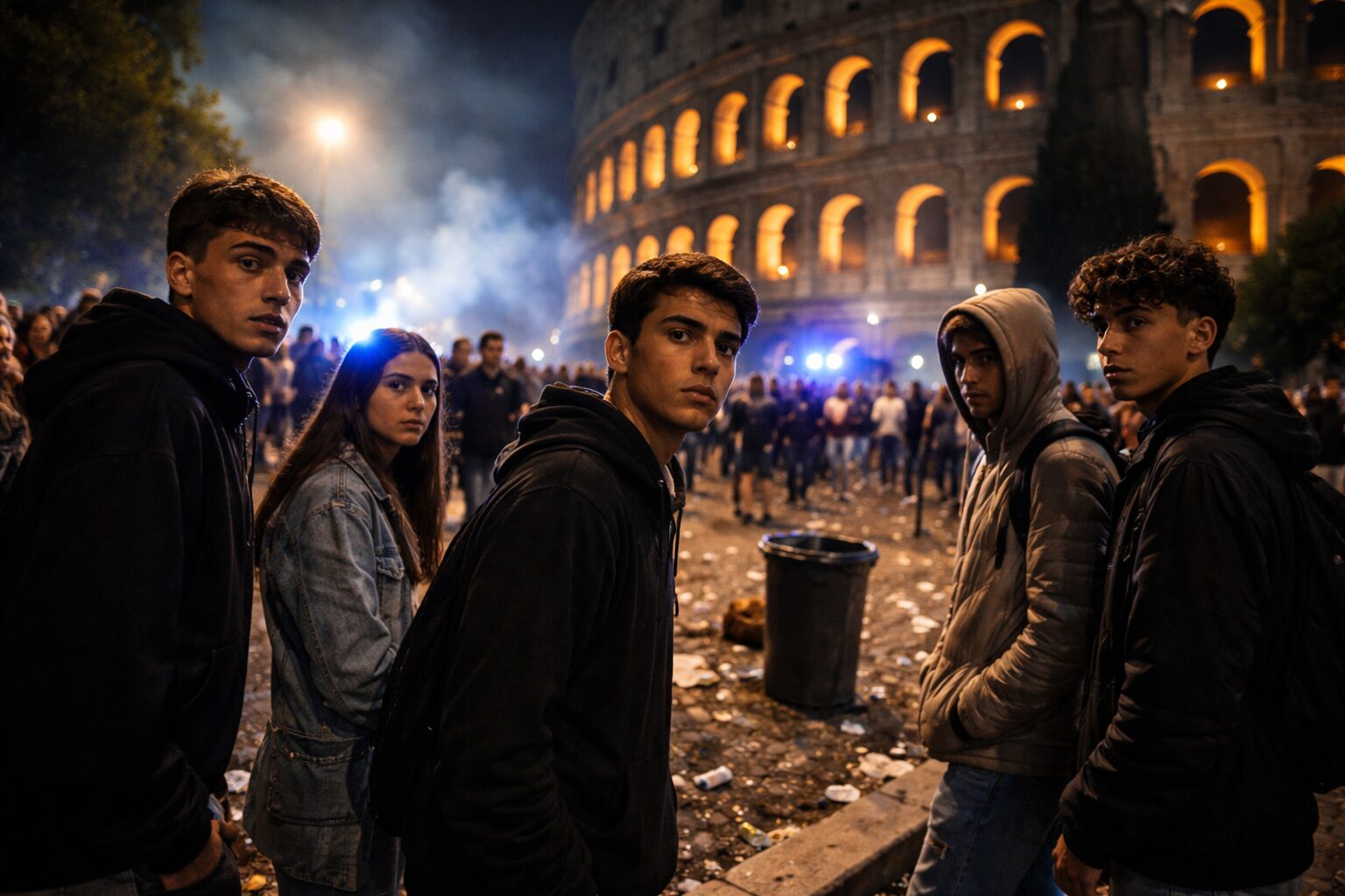 Giovani e illegalità: la nottata di caos al Colosseo ci interroga sul futuro