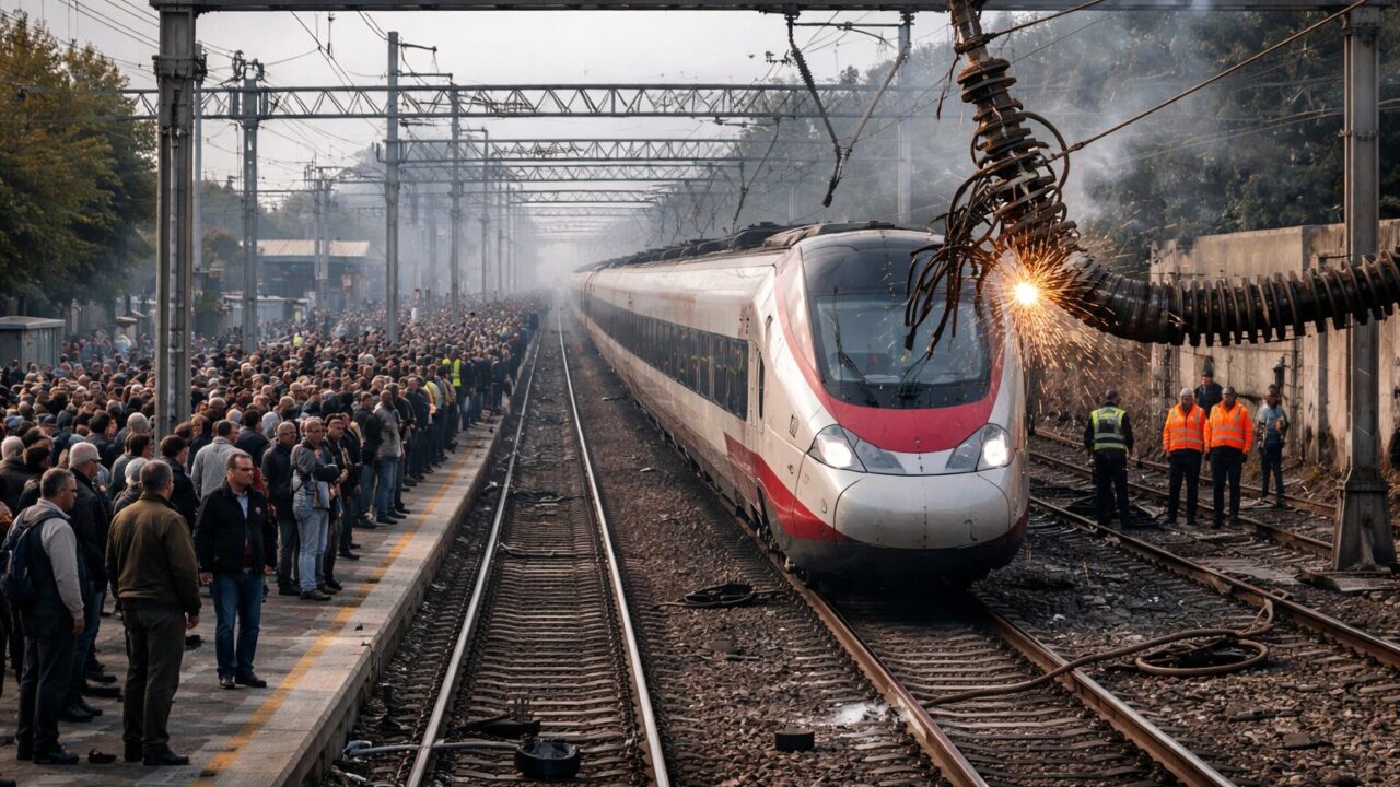 Guasto alla linea Roma-Napoli: il caos ferroviario svela le falle del sistema