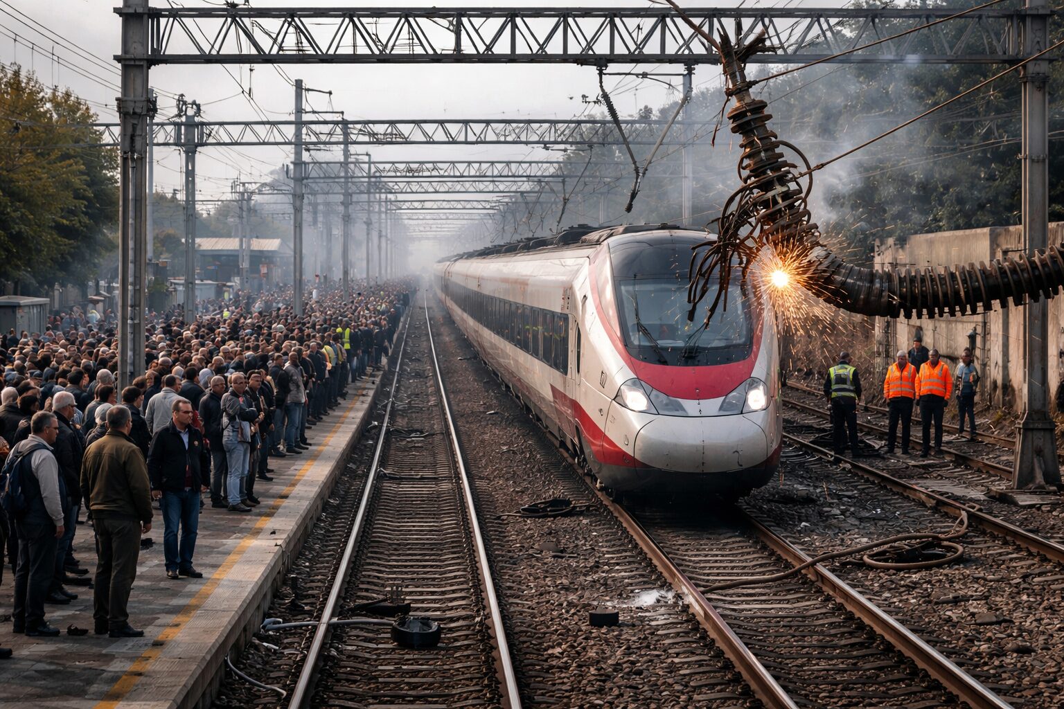 Guasto alla linea Roma-Napoli: il caos ferroviario svela le falle del sistema