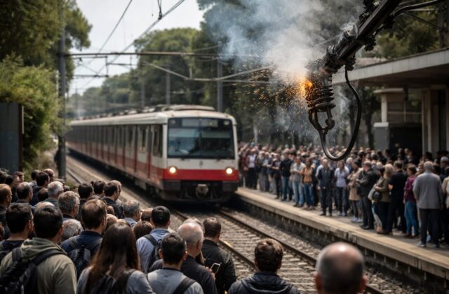 Guasto elettrico sulla Roma-Lido: pendolari in crisi e futuro incerto