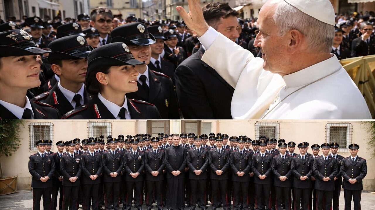 Il Papa e i Carabinieri: un atto di unità in tempi di insicurezza a Roma