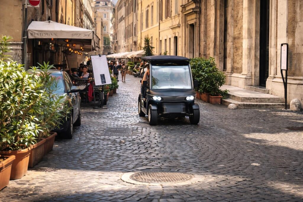 Il tour di Roma in golf car: tra divertimento e pericoli nascosti