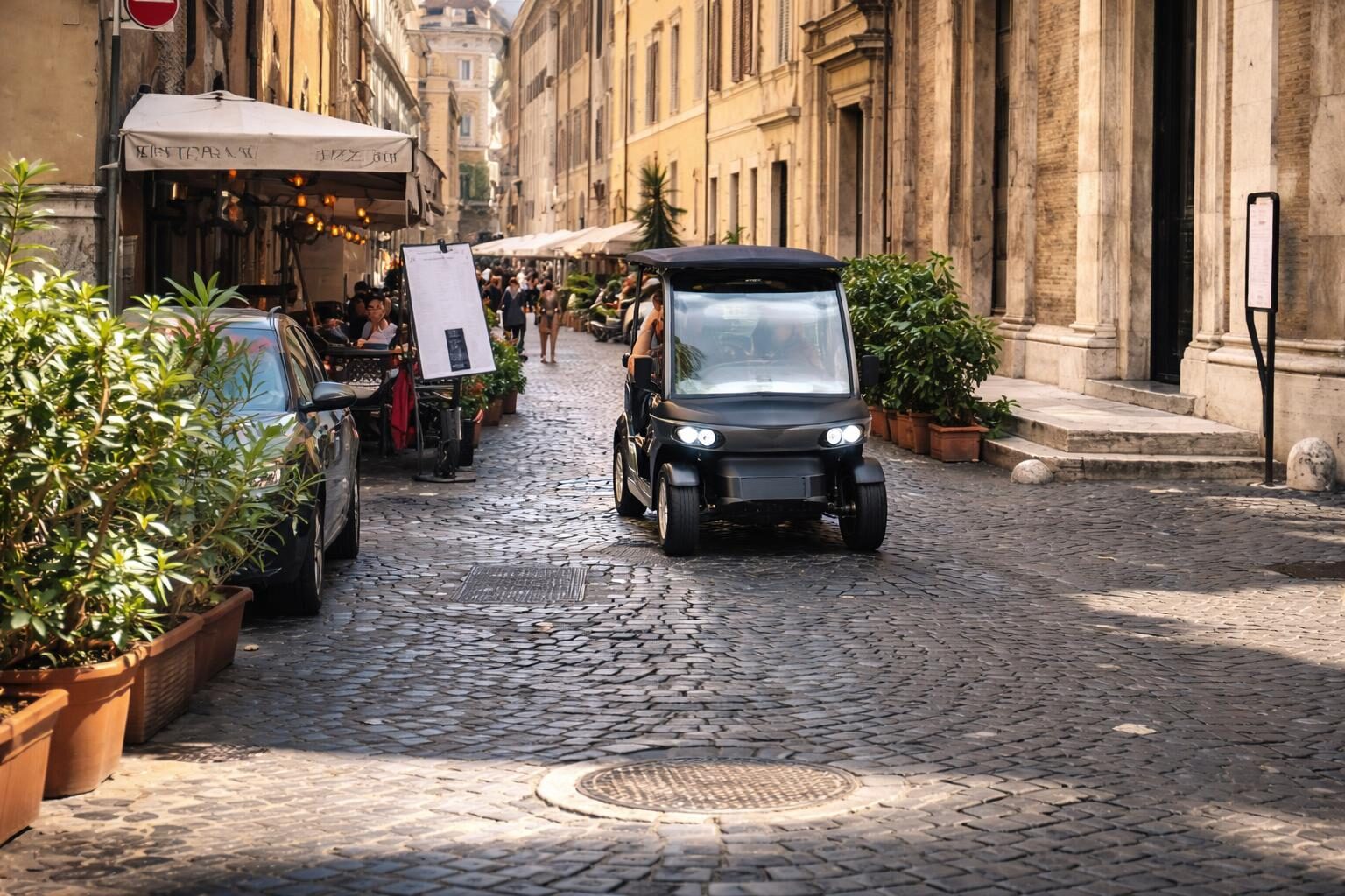 Il tour di Roma in golf car: tra divertimento e pericoli nascosti
