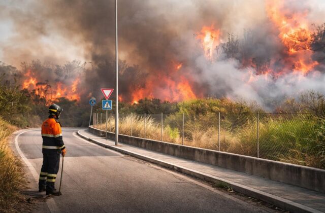 Incendi a Monterotondo: il fallimento delle istituzioni nella gestione delle emergenze