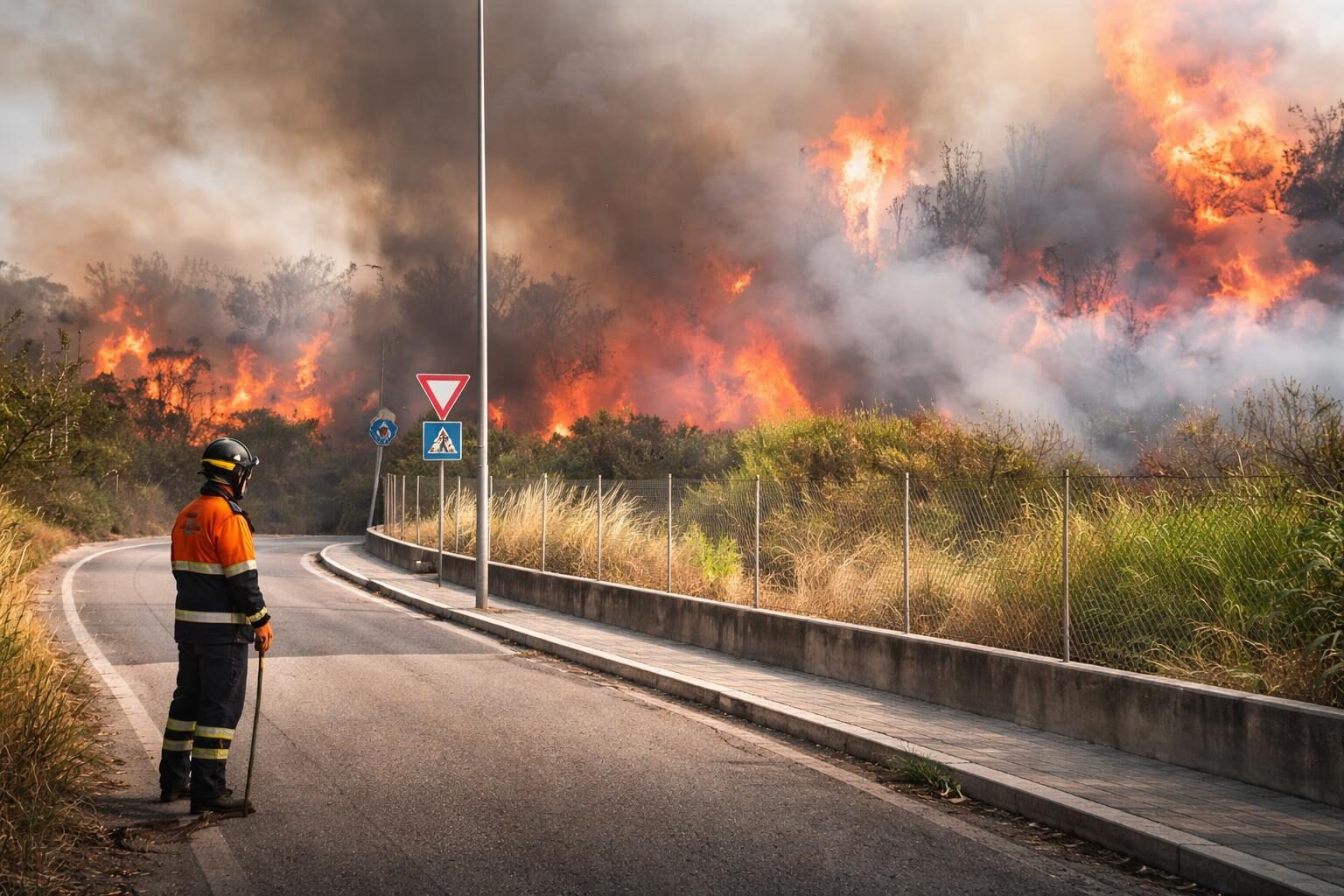 Incendi a Monterotondo: il fallimento delle istituzioni nella gestione delle emergenze