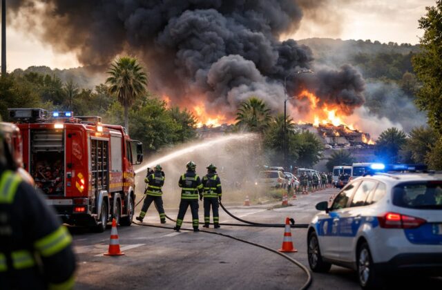 Il sindaco di Monterotondo fa chiarezza sull’incendio