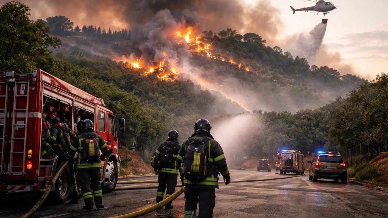 Incendi a Roma: Monte Ciocci brucia, ma chi paga per la sicurezza?