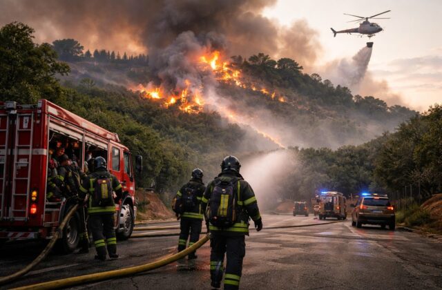 Incendi a Roma: Monte Ciocci brucia, ma chi paga per la sicurezza?