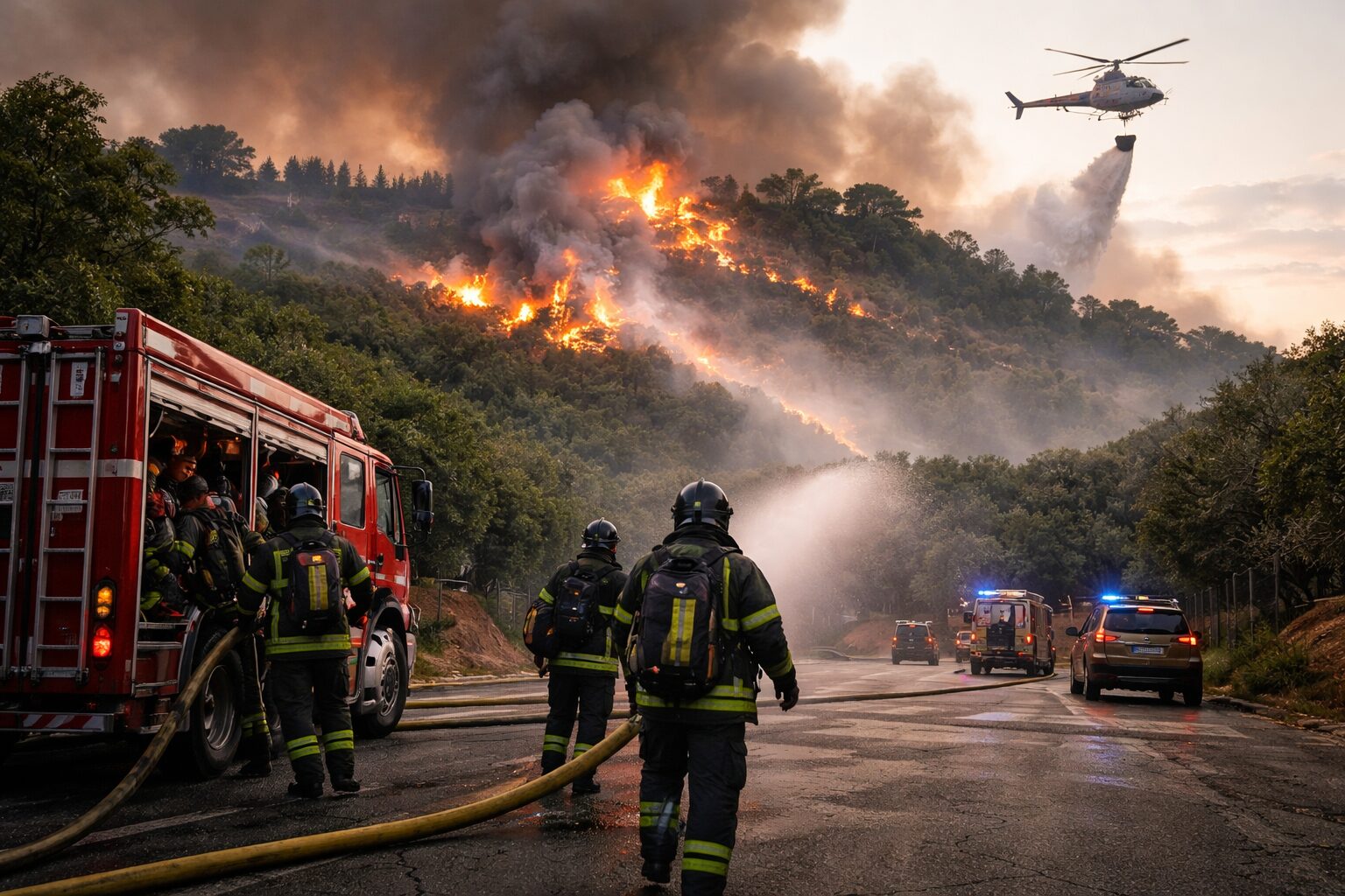Incendi a Roma: Monte Ciocci brucia, ma chi paga per la sicurezza?